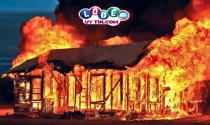 Nằm mơ thấy cháy nhà thì đánh con gì chuẩn?