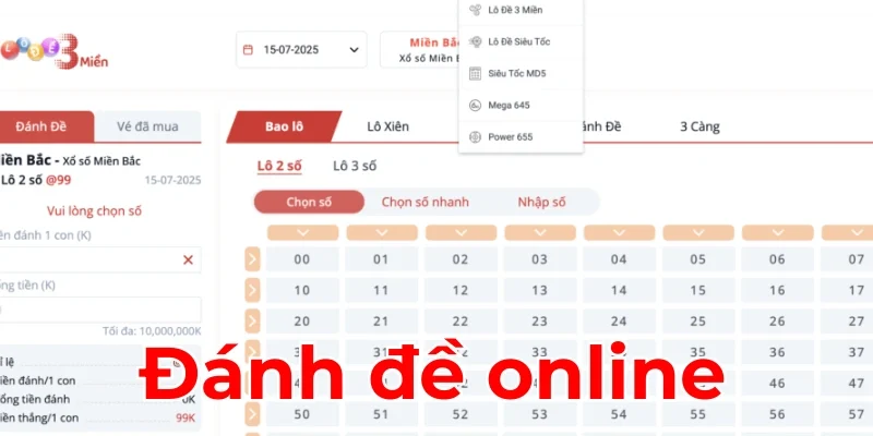 Đánh đề online là gì?